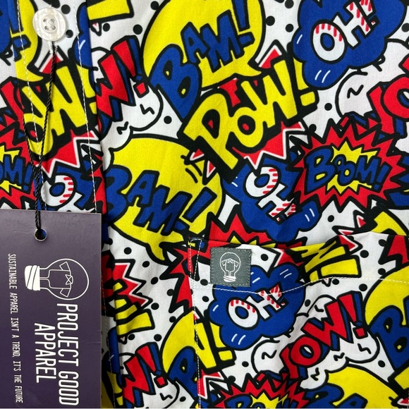 Project Good Apparel men’s printed shirt size L - Picture 6 of 11